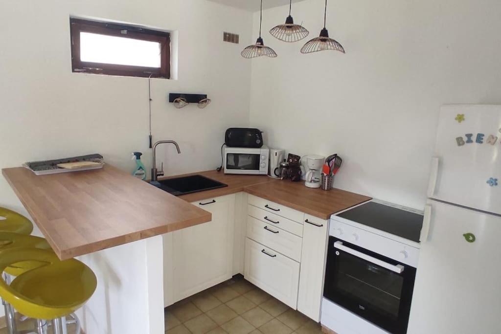 Appartement Au Fond Du Jardin Saint Jean du Pin Luaran gambar